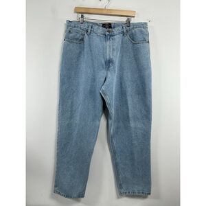 Men’s Excellent Architect Jean Co Relaxed Fit 40x30 Light Blue Jeans 0249/D-5